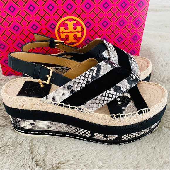 Tory Burch Shoes - Tory Burch Platform Singback Espadrille Sandal